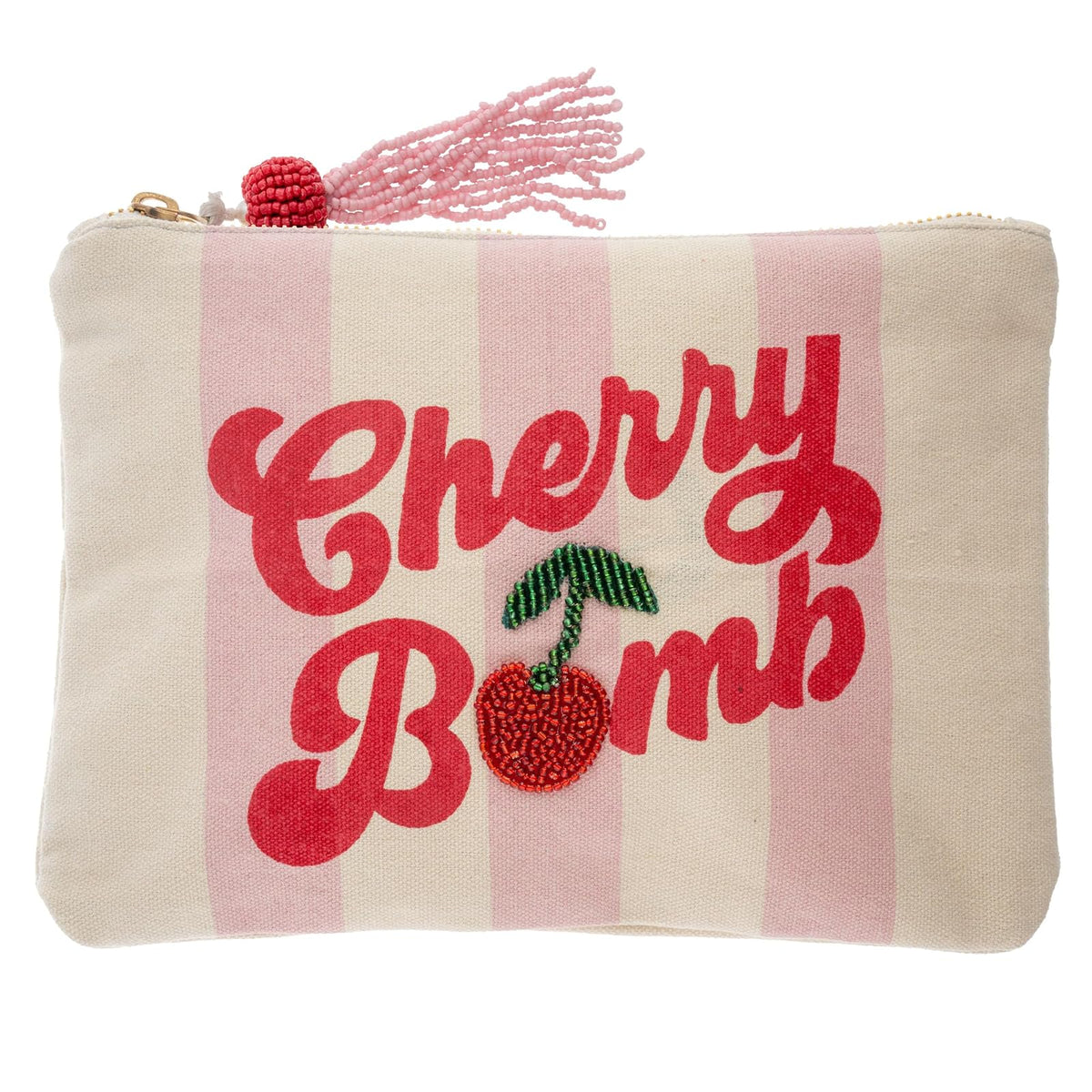 Karma Cosmetic Case, Pink, Cherry Bomb