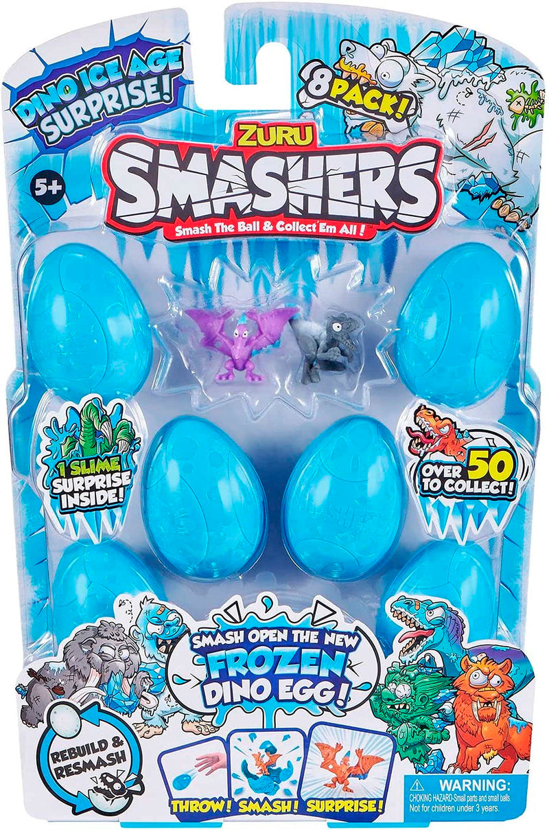 Smashers Dino Ice Age 8-Pack by ZURU