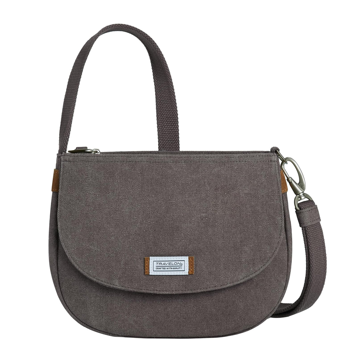 Travelon Handbag, One Size, Pewter