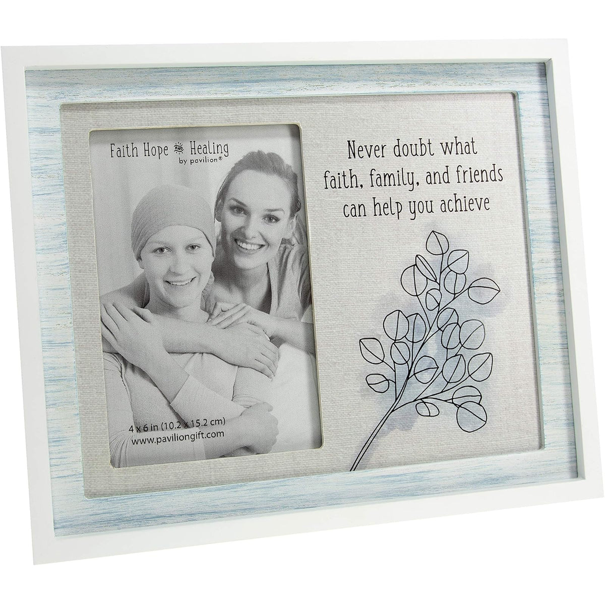 Pavilion Gift Company Picture Frame, 9.75" x 8.25", Blue