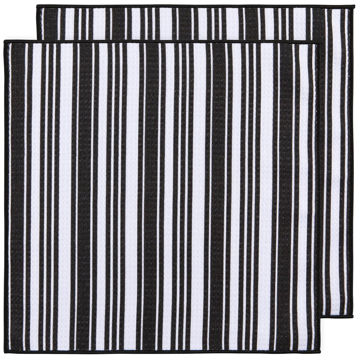 Now Designs Towel, W12 x L12in, Black