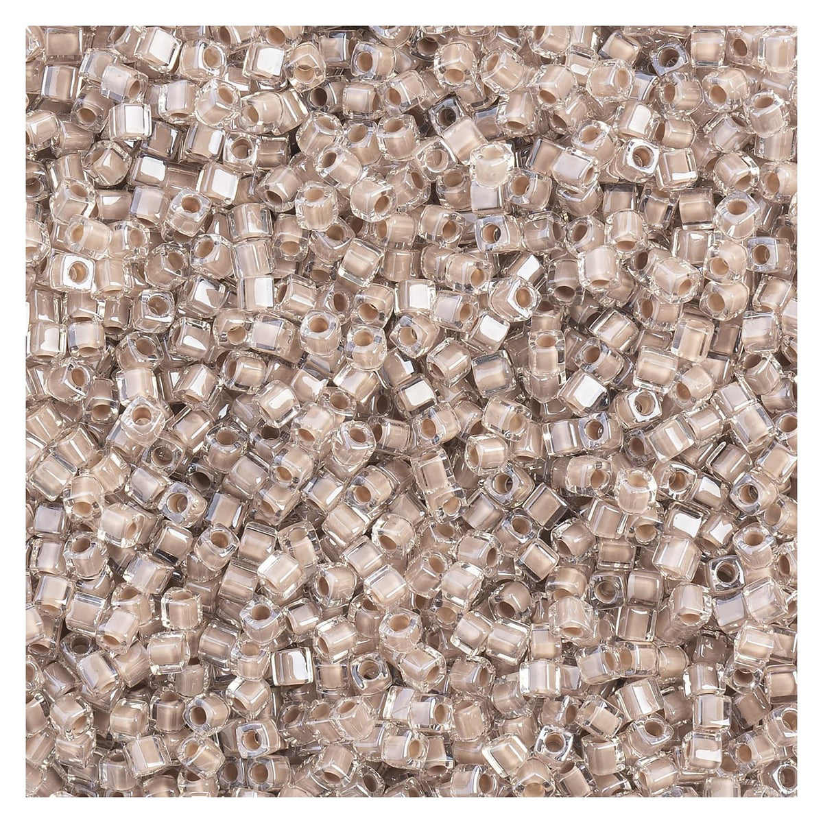 John Bead Craft Bead, Size: 1.8mm, Tortilla Luster