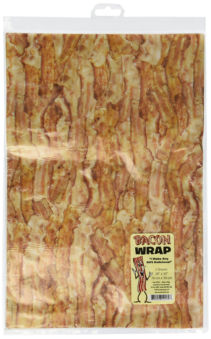 Accoutrements Gift Wrap, 20x30 Inch (Pack of 2), multi-color