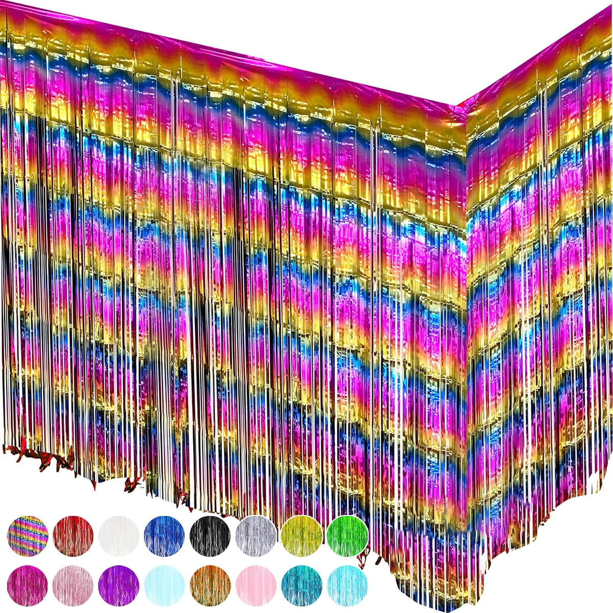 allgala Tablecloth, 108x29 inches, Rainbow