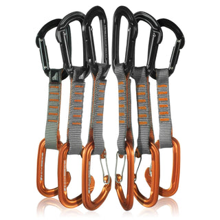 Fusion Carabiner, M-XL (Harness only), Orange/Black