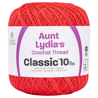 Aunt Lydia's Yarn, 10, Bright Coral