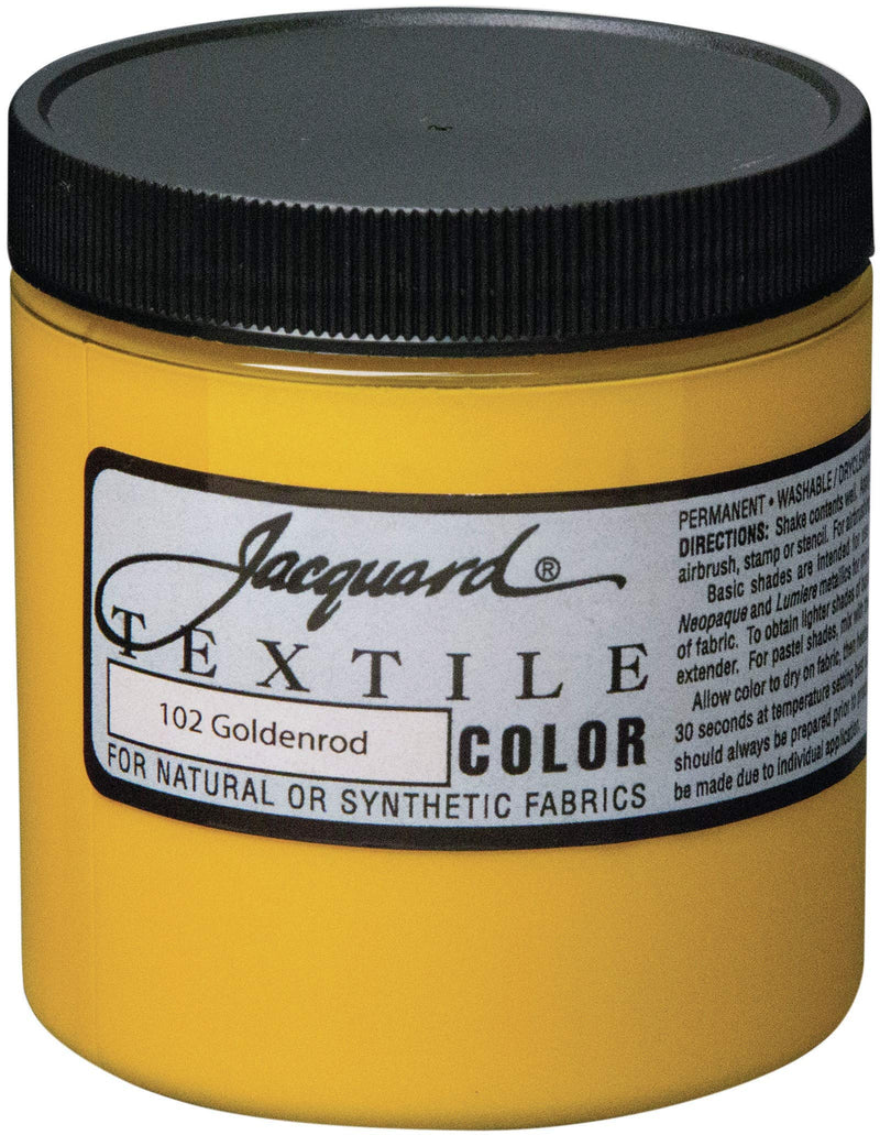 Jacquard Textile Paint 8 Oz Goldenrod