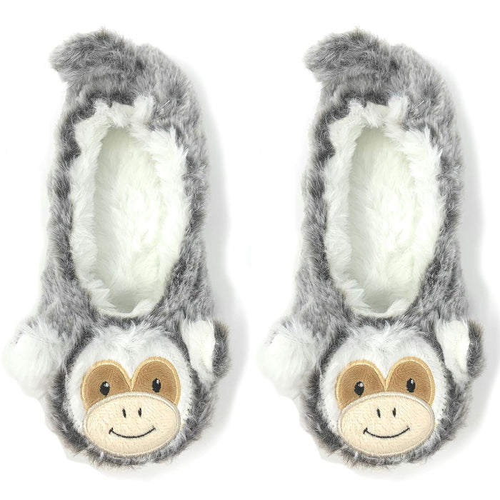 Oooh Yeah Socks Women‚Äôs Slippers, Comfy Fleece Memory Foam Funny Animal Slippers, Fuzzy Plush Lining Slip-on House Shoes
