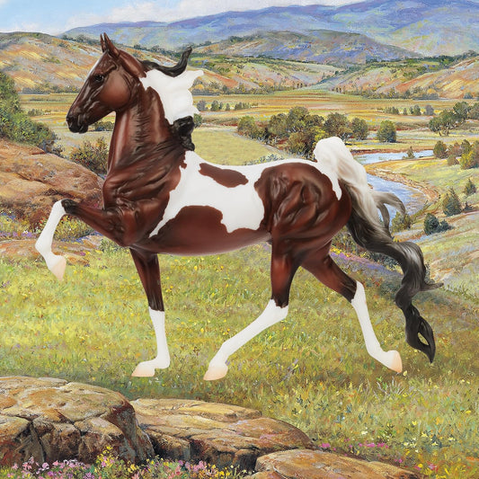 Breyer Figurine, 11.5" L x 8.5" H, Brown