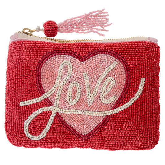 Karma Cosmetic Case, Red, Love