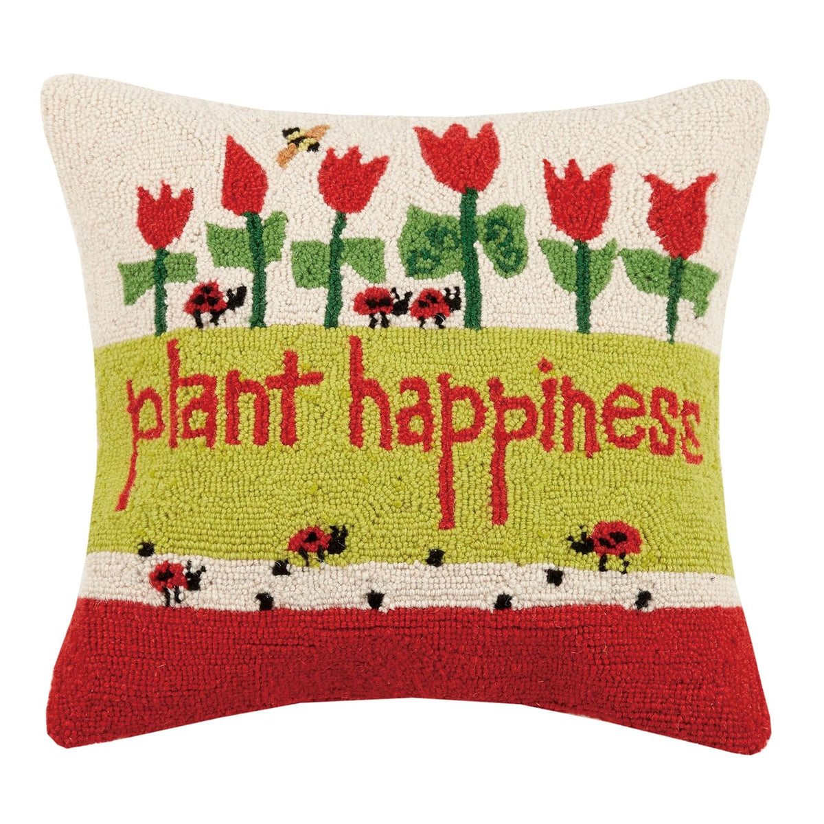 Peking Handicraft Pillow, 18 inch x 18 inch, Multicolor