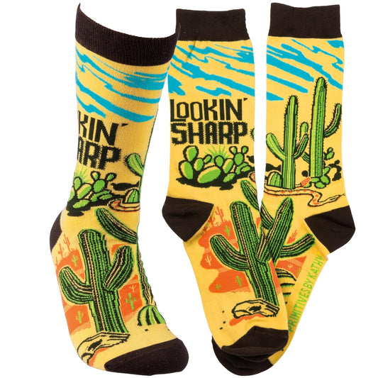 Primitives by Kathy Crew Socks - Lookin Sharp