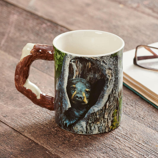 Wild Wings(WI) Cubby Hole - Black Bear Coffee Mug