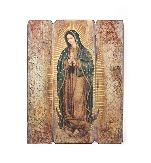 Roman 17"H Lady Of Guadalupe Panel