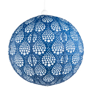 Allsop Light Fixture, 18 inches, Marine Blue