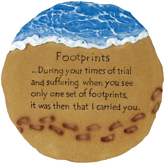 Spoontiques 13259 Footprints Stepping Stone, 1 EA