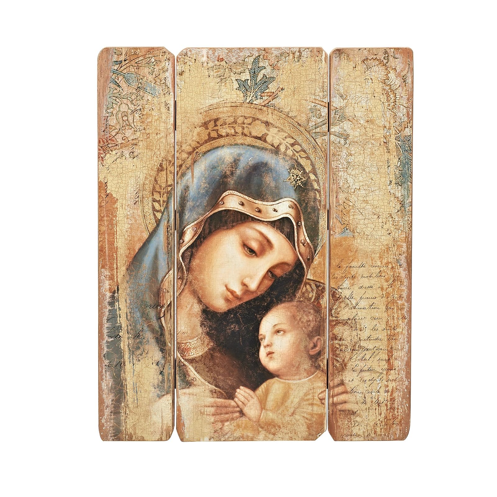 Roman Josephs Studio Madonna and Child Decorative Panel, 26 by 20.25-Inch