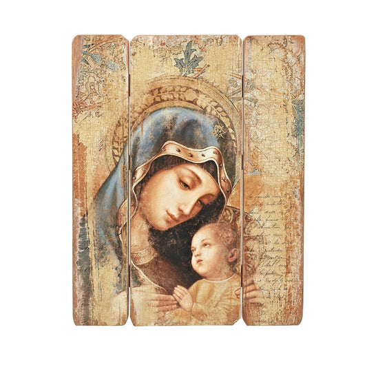 Roman Josephs Studio Madonna and Child Decorative Panel, 26 by 20.25-Inch