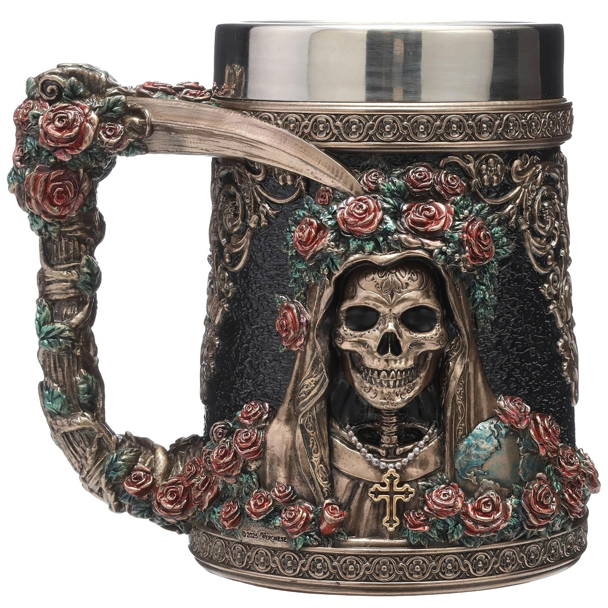 Veronese Design Drinking Cup, 20 Ounces, Bronze