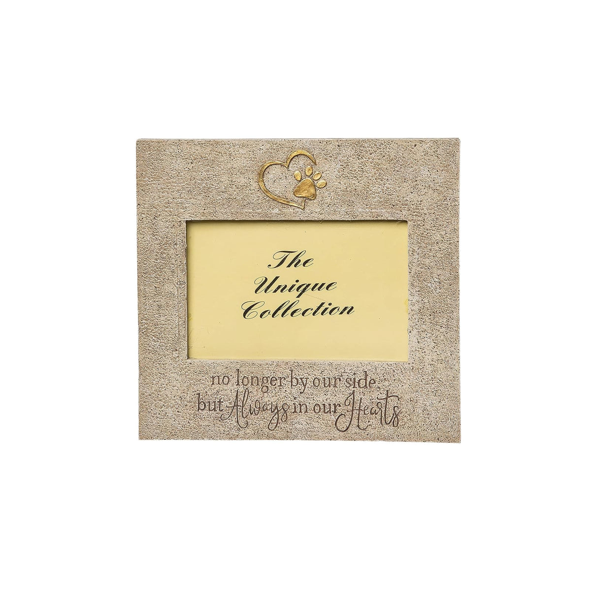 C&F Home Picture Frame, 7.8 x 7.3 x 0.4 inches, Brown