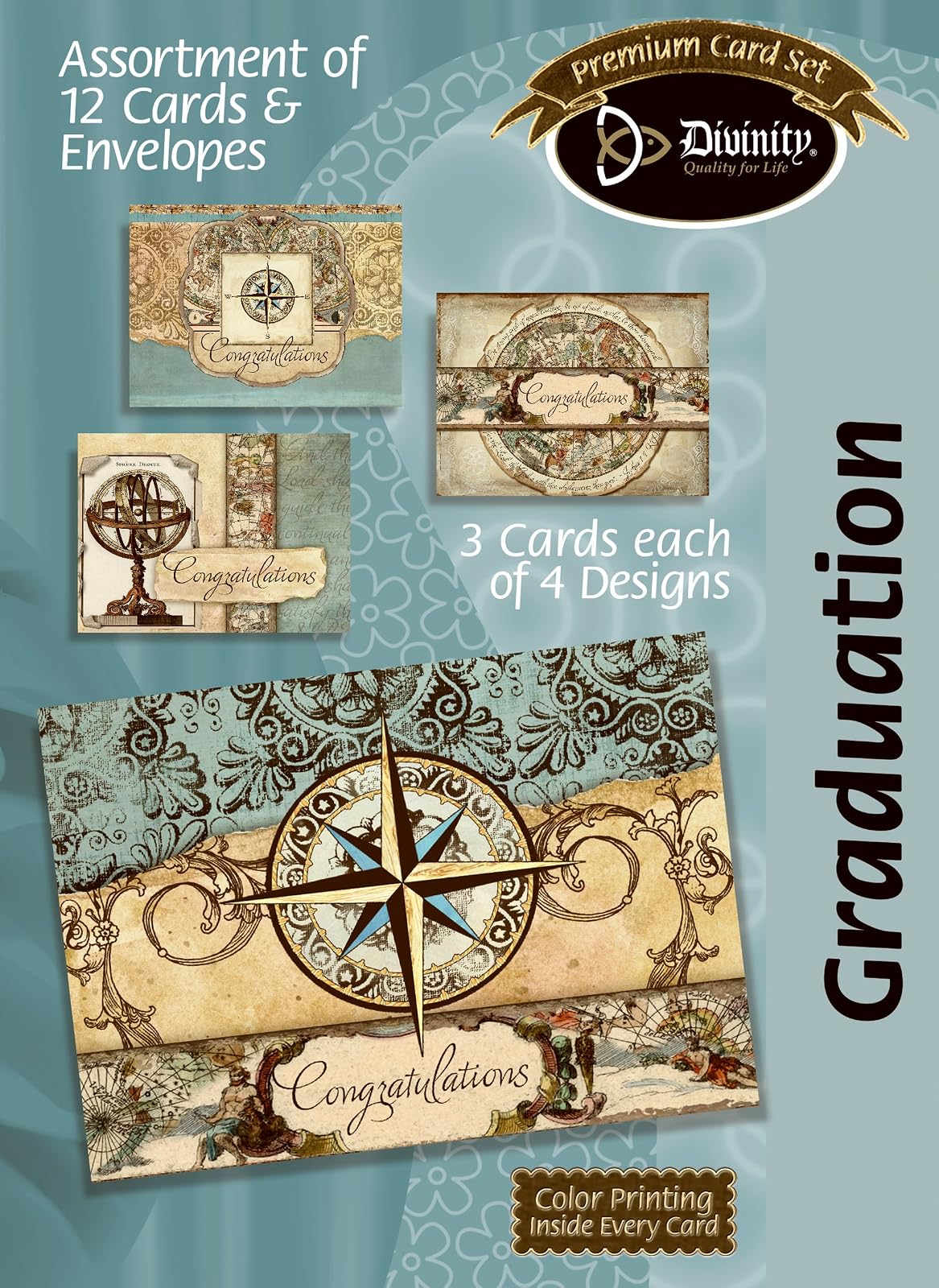 Divinity Boutique Boxed Cards Graduation (24731N)