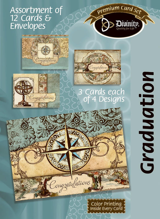 Divinity Boutique Boxed Cards Graduation (24731N)