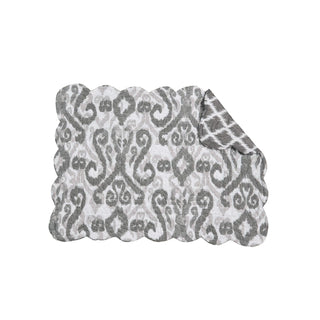 C&F Home Placemat, 13" x 19", Gray