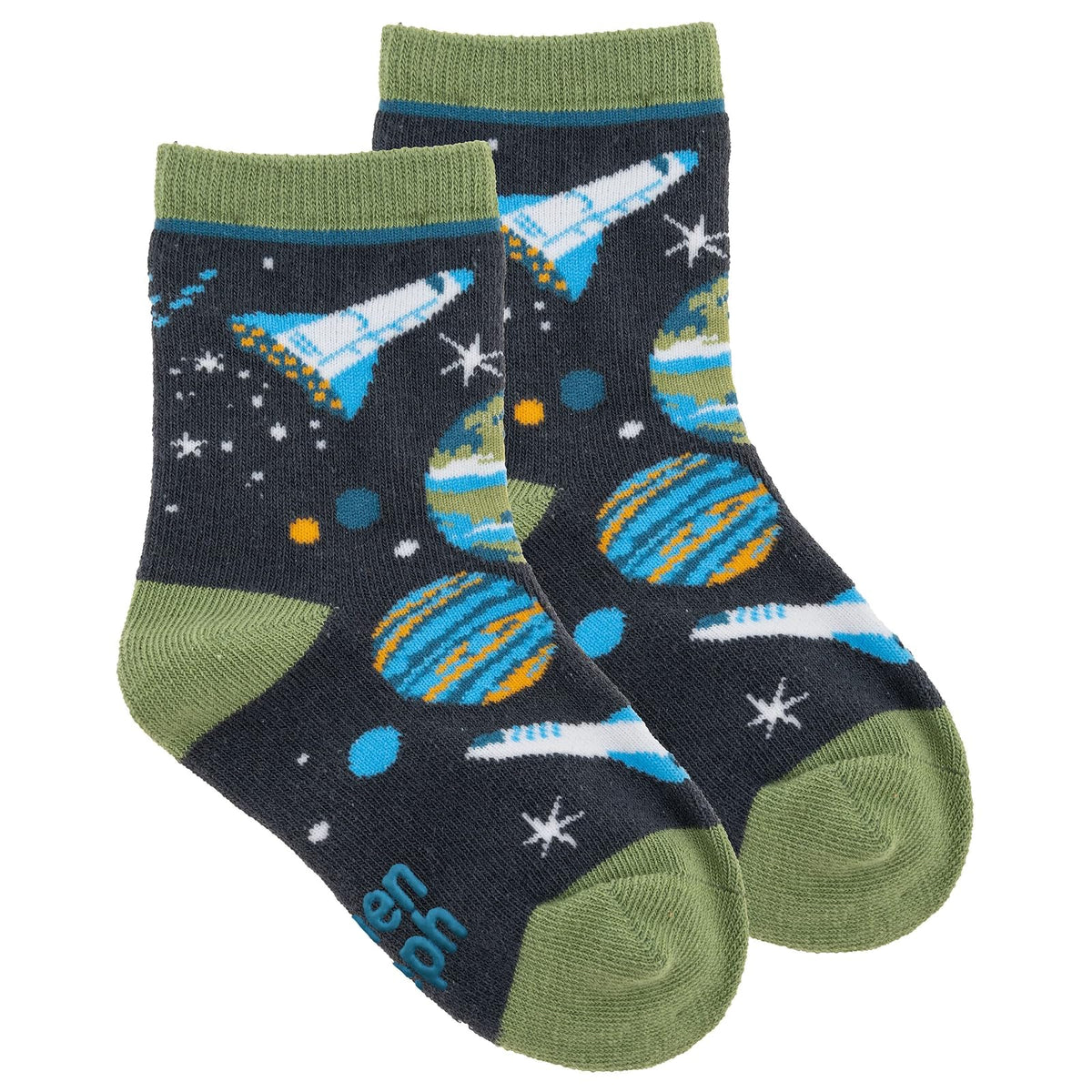 Stephen Joseph Socks, Black Space, Crew Socks