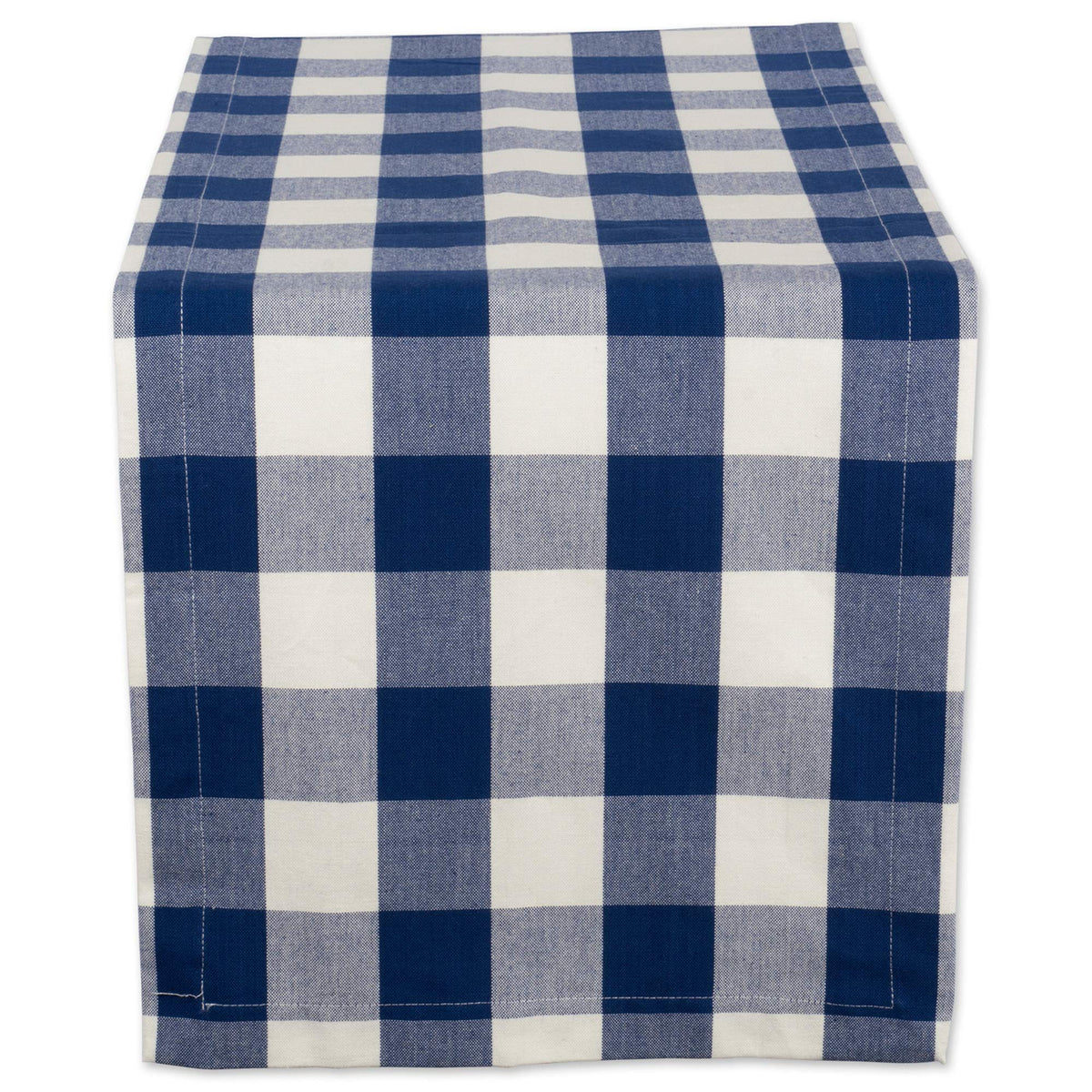 DII Table Runner, 72" x 14" (Runner), Navy & Cream