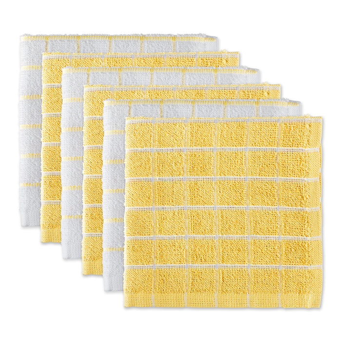 DII Towel, 12x12", Yellow