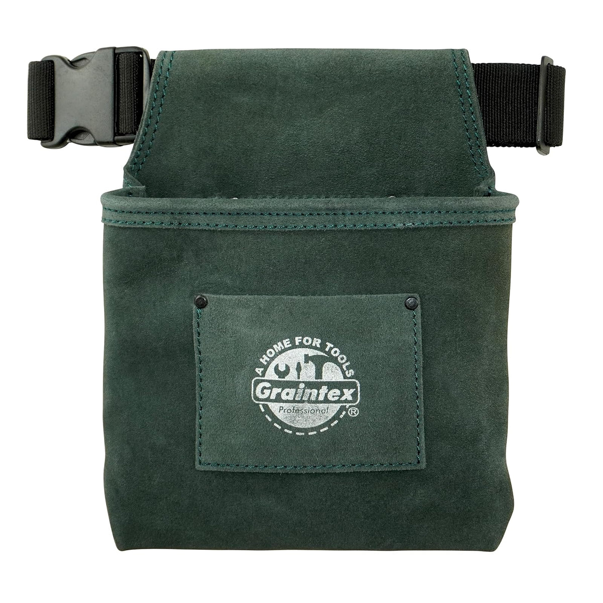 Graintex Tool Belt, 2 inches, Hunter Green