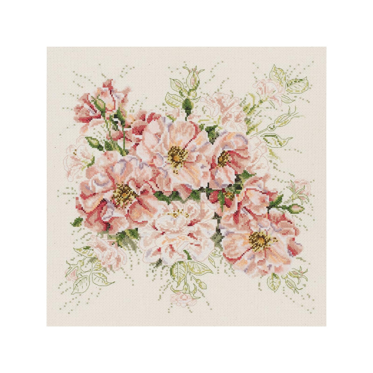 Janlynn Art Craft Kit, 13" x 13", Pink