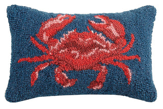 Peking Handicraft Crab Hook, 8X12 Throw Pillow