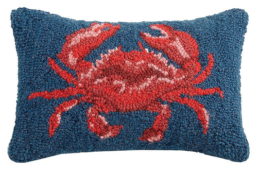 Peking Handicraft Crab Hook, 8X12 Throw Pillow
