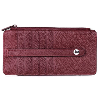 JYS Enterprise Julia Buxton Hudson Pik-Me-Up¬Æ Thin Card Holder Red