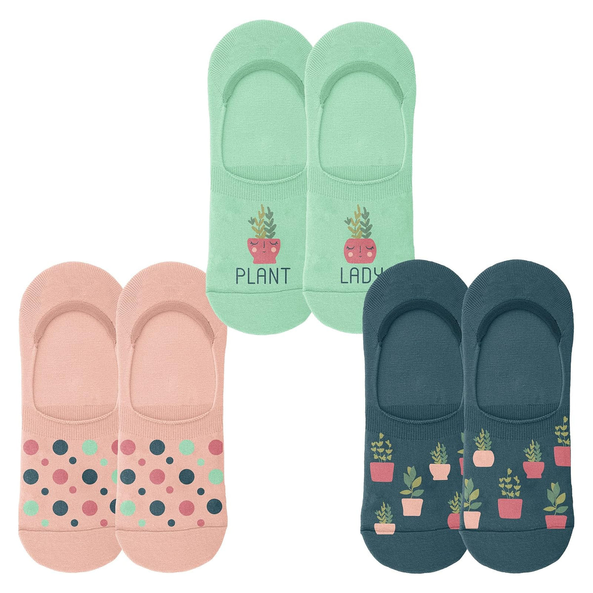Karma Socks, One Size, Plant Lady