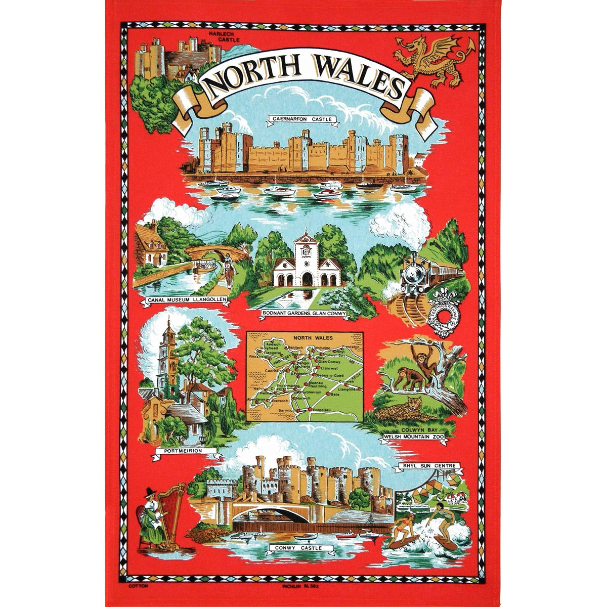 Samuel Lamont Towel, 19" x 29" x 3/32", North Wales