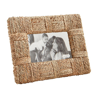 Mud Pie Picture Frame, 4x6 inches, BROWN