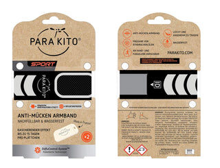 PARA'KITO Insect Repellent, 1 Count (Pack of 1), Black