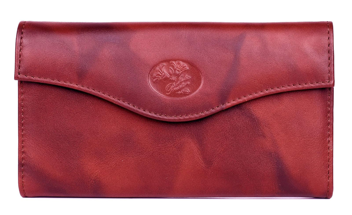 JYS Enterprise Julia Buxton Heiress Organizer¬Æ Clutch Red
