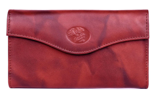 JYS Enterprise Julia Buxton Heiress Organizer¬Æ Clutch Red