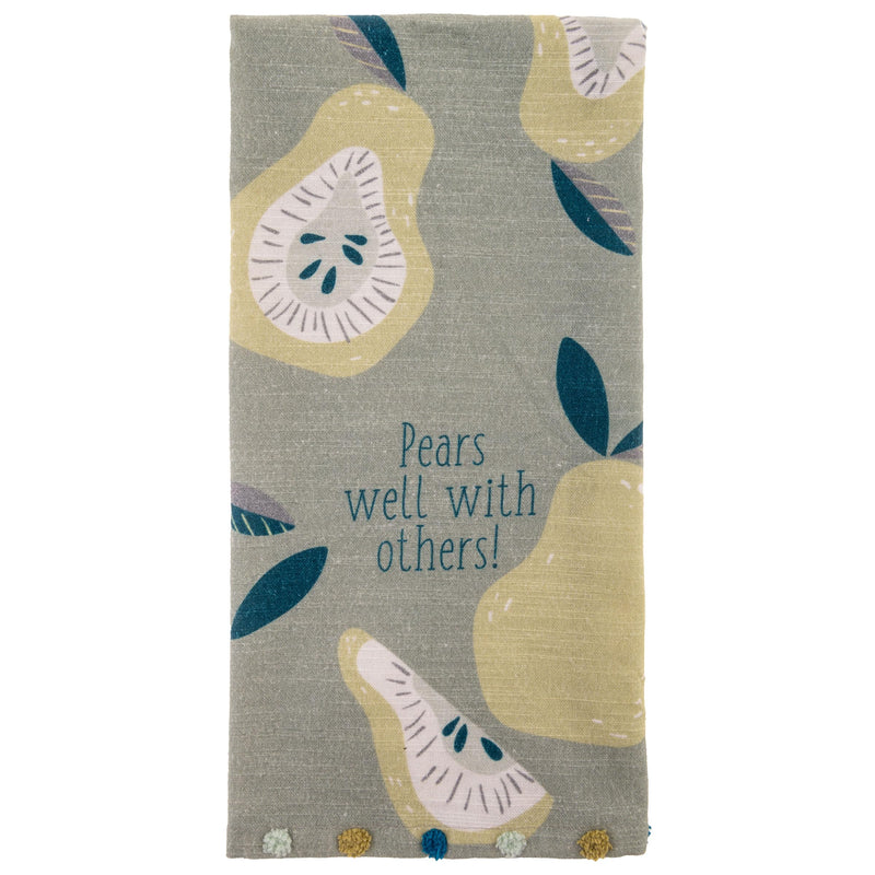 Karma Eclectic Tea Towel Pear