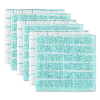 DII Towel, 12x12", Aqua