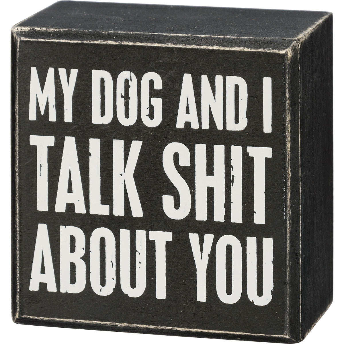 Primitives by Kathy Decorative Signage, 11x16 inches, Black