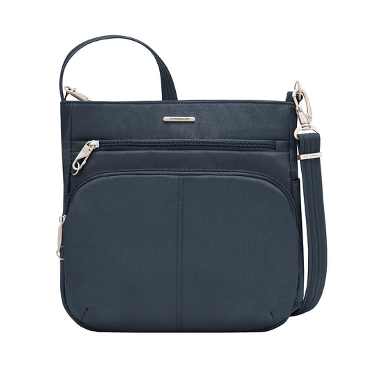 Travelon Anti-theft Classic N/S Crossbody Bag, Midnight
