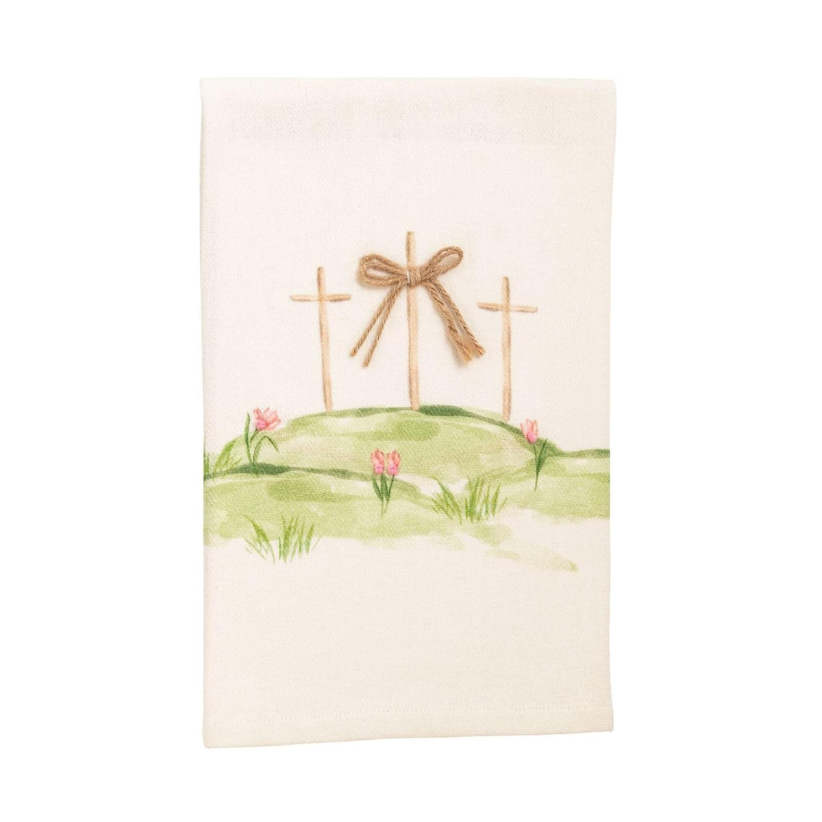 Mud Pie Towel, 26" x 16 1/2", Three Crosses