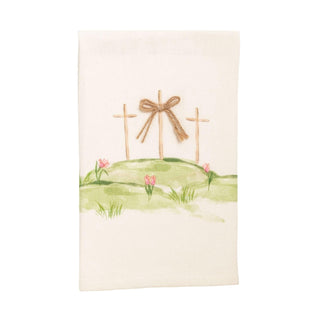Mud Pie Towel, 26" x 16 1/2", Three Crosses
