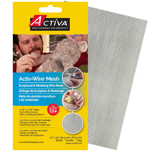 ACT√çVA Products Products 12 by 24-Inch Wire Mesh for Arts and Crafts, Small