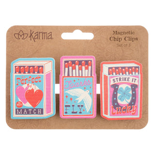 Karma Gift Paper Clip Clamp, One Size, Matches