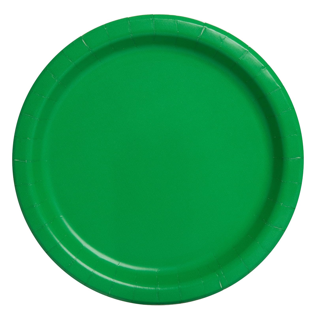 Unique Dishware Plate, 9", 16 Pcs, Emerald Green